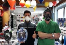 La Nautica Mediterranea di Cetraro “Produce” maschere per emergenza