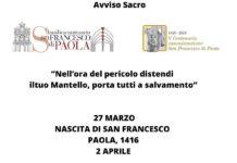 Santuario di Paola, il programma delle celebrazioni in Streaming su Facebook