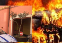 Cetraro, auto in fiamme, la solidarietà della politica