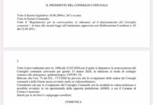 Cetraro, Il consiglio comunale in video conferenza