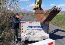 Grisolia, ecco le barriere per blindare il territorio comunale