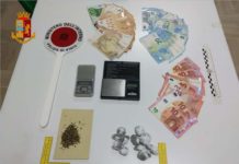 Spaccio di Droga, sorvegliato speciale arrestato nel cosentino