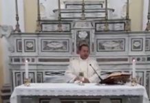 San Lucido (Ieri) celebrata la Messa, ma di Don Maurizio nessuna traccia