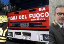 Cosenza, guarito dal Covid19 il comandante dei Vigili Del Fuoco