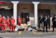 Guardia Piemontese, la grande solidarietà dei Carabinieri