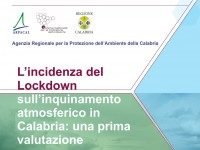 Lockdown e qualità dell’aria: studio Arpacal sui possibili effetti in Calabria