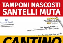 Tamponi, Sapia (M5S) al 118 Cosenza “Cantino le Carte”