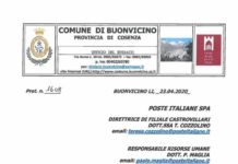 Buonvicino, Ufficio Postale riprende regolare servizio verso i cittadini