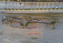 Praia a Mare, rifiuti sulla spiaggia -FOTO-