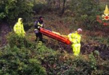 Fiumefreddo, anziano cade in un dirupo