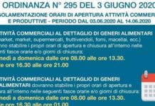 Diamante, orari attività commerciali, ordinanza di Magorno