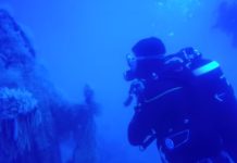 Paola, ripulita la statua San Francesco degli abissi