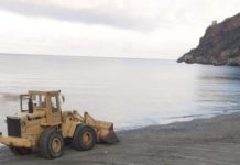 Cetraro, lavori sulla spiaggia pubblica