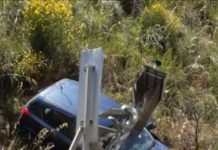 Incidente stradale sulla SS18