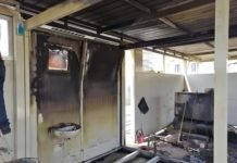 Autolavaggio in fiamme: incendio doloso