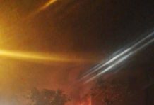 Santa Domenica Talao, in fiamme auto e scuolabus