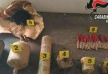30 chili di materiale esplodente, scatta una denuncia in Calabria