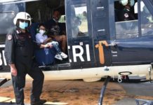 BIMBI RICOVERATI IN VOLO CON L’ELICOTTERO DEI CARABINIERI