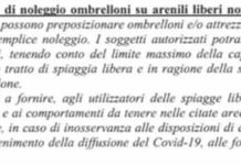 Praia Bene Comune chiede ragguagli sui noleggiatori di ombrelloni della spiaggia pubblica