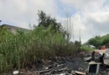 Maierà, rifiuti (Sequestrati) bruciati nella notte