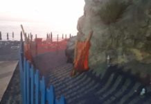 Arcomagno, Recinzione già scardinata