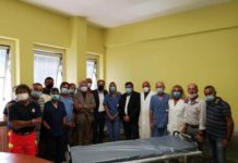 Ospedale Paola: Di Natale dona barella di ultima generazione al reparto di cardiologia