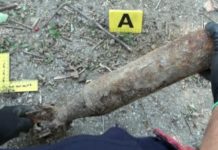 Ritrovato ordigno bellico seconda guerra mondiale