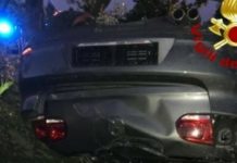 Incidente stradale in Calabria