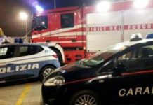 Coppia di anziani salvata da un incendio