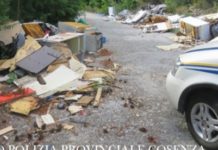 Sei discariche abusive sequestrate nella provincia di Cosenza