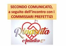 “Rinascita Amantea” Incontra la commissione Prefettizia