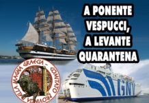 La Protesta “Sul Tirreno la Vespucci, allo Jonio la nave Quarantena”
