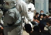 7 Migranti sbarcati a Roccella positivi al coronavirus