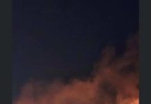 EX MARLANE DI PRAIA A MARE, INCENDIO NELLA NOTTE