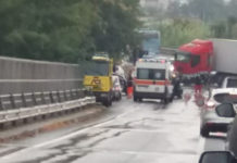 Incidente stradale sulla SS18 Tra Paola e San Lucido -FOTO-