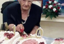 Auguri alla Signora Serafina Caristo che oggi spegne 100 candeline