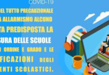 Cetraro, scuole chiuse fino a Sabato 24 Ottobre