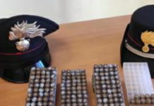 Esplosivo e proiettili rinvenuti in Calabria