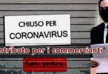Di Natale propone ristoro per i canoni di Locazione per commercinati in fitto