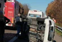 Incidente stradale nella provincia di Cosenza