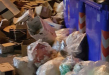 Dopo le Feste, Amantea invasa dai rifiuti -FOTO-