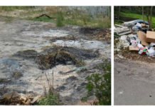 Diamante, il parco della Lavalva ridotto a discarica