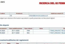 Scalea “Tariffe TARI non pubblicate sul portale del MEF”