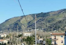 San Lucido, cavo della luce danneggiato dal Vento