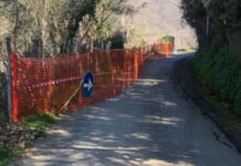 Paola, frana in località Pilusella, interviene Graziano Di Natale