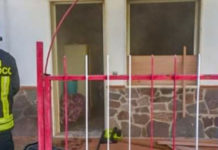 Appartamento in fiamme a Santa Maria Del Cedro