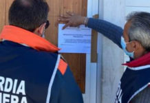 AMANTEA, BLITZ SULLE OCCUPAZIONI ABUSIVE DI SUOLO DEMANIALE MARITTIMO