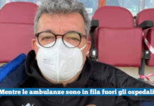 De Magistris “Spirlì, il Presidente che non c’è, pensa ad andare allo stadio”