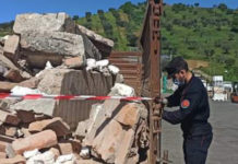 Smaltimento illecito rifiuti da demolizione. Tre persone denunciate dai Carabinieri