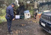 Incendia rifiuti, una denuncia nel Cosentino